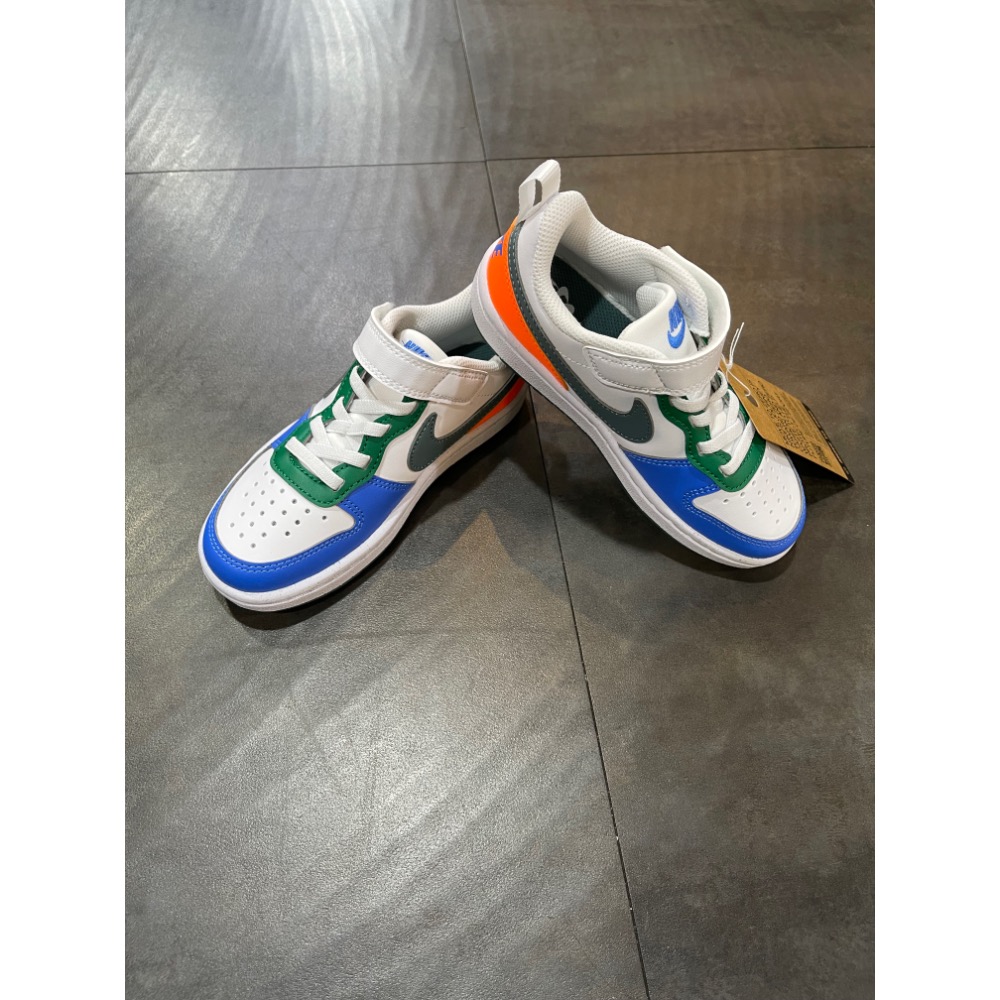 🌹斑馬團🌹Nike Court Borough 運動鞋/中童鞋/童鞋/魔鬼氈/潮流休閒/搶手/DV5457-140-細節圖3