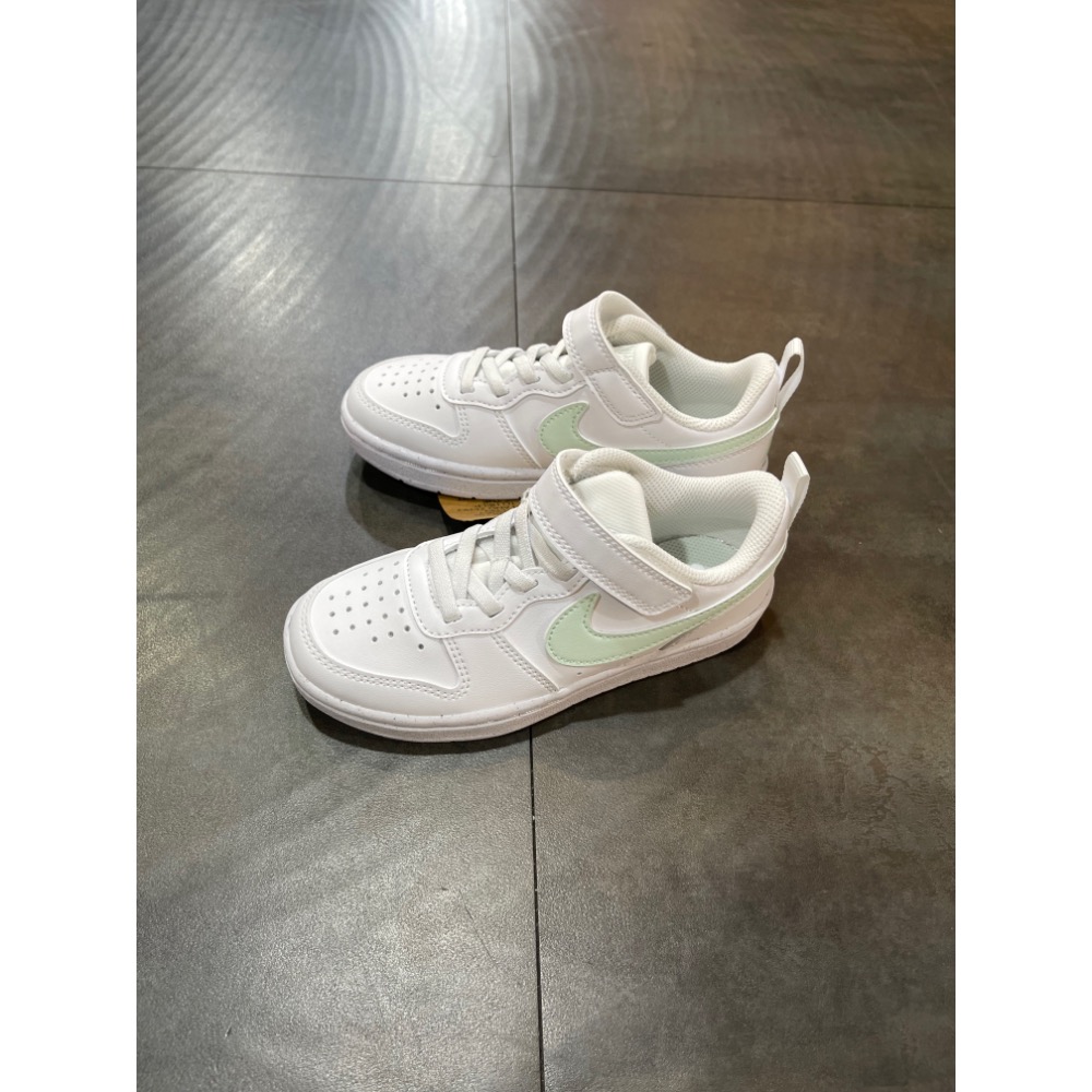 🌹斑馬團🌹Nike Court Borough 運動鞋/中童鞋/童鞋/魔鬼氈/潮流休閒/搶手/DV5457-140-細節圖6
