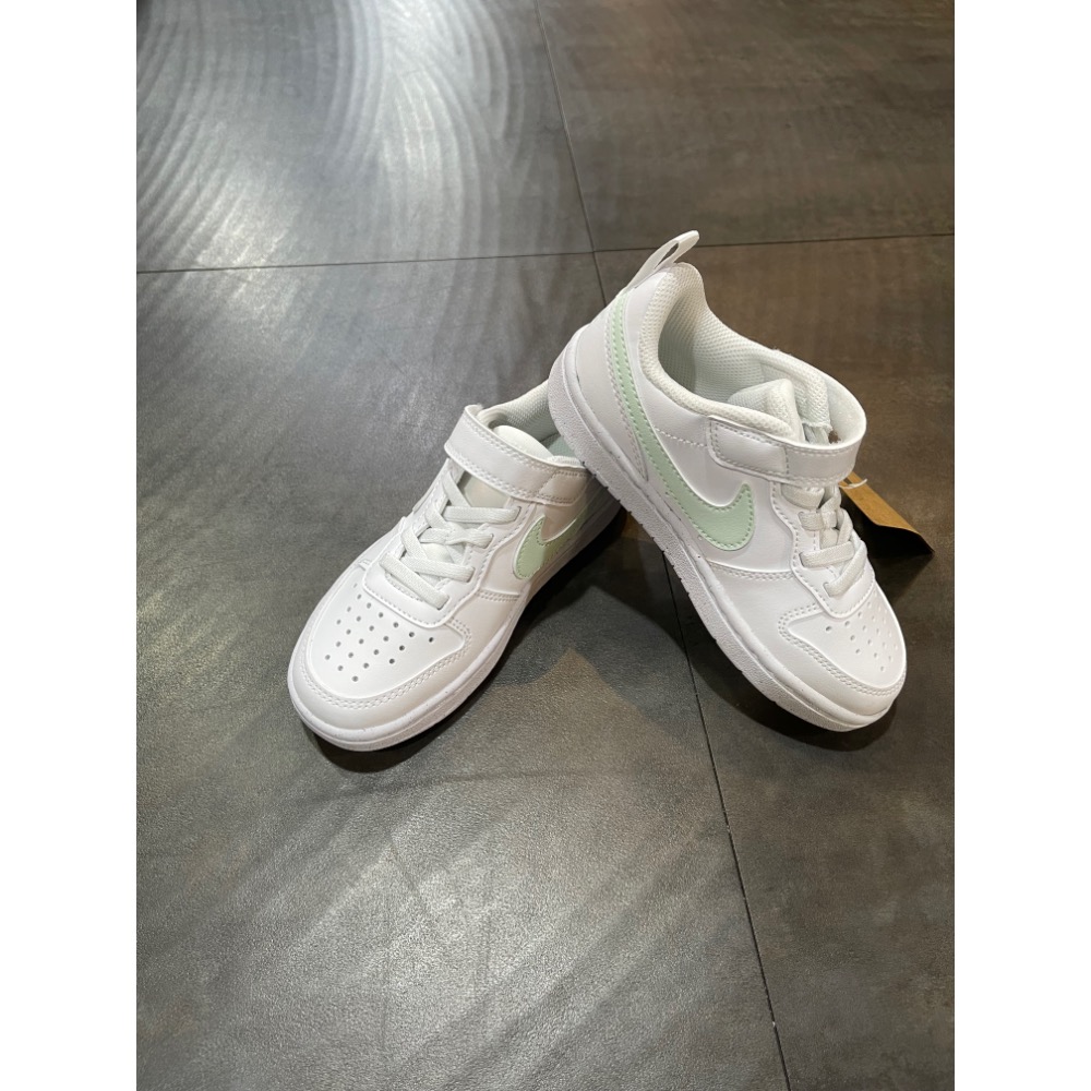 🌹斑馬團🌹Nike Court Borough 運動鞋/中童鞋/童鞋/魔鬼氈/潮流休閒/搶手/DV5457-140-細節圖7