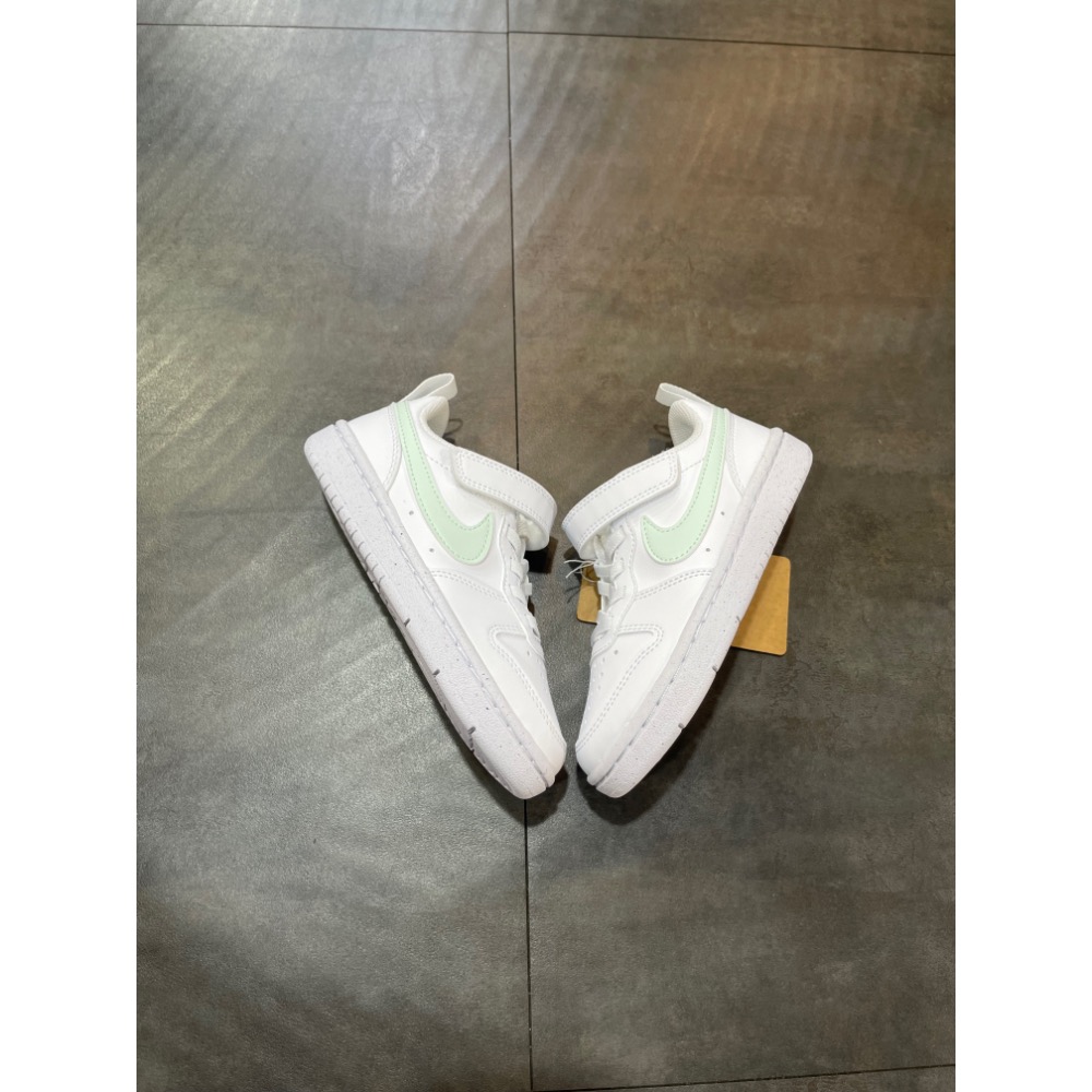 🌹斑馬團🌹Nike Court Borough 運動鞋/中童鞋/童鞋/魔鬼氈/潮流休閒/搶手/DV5457-140-細節圖8