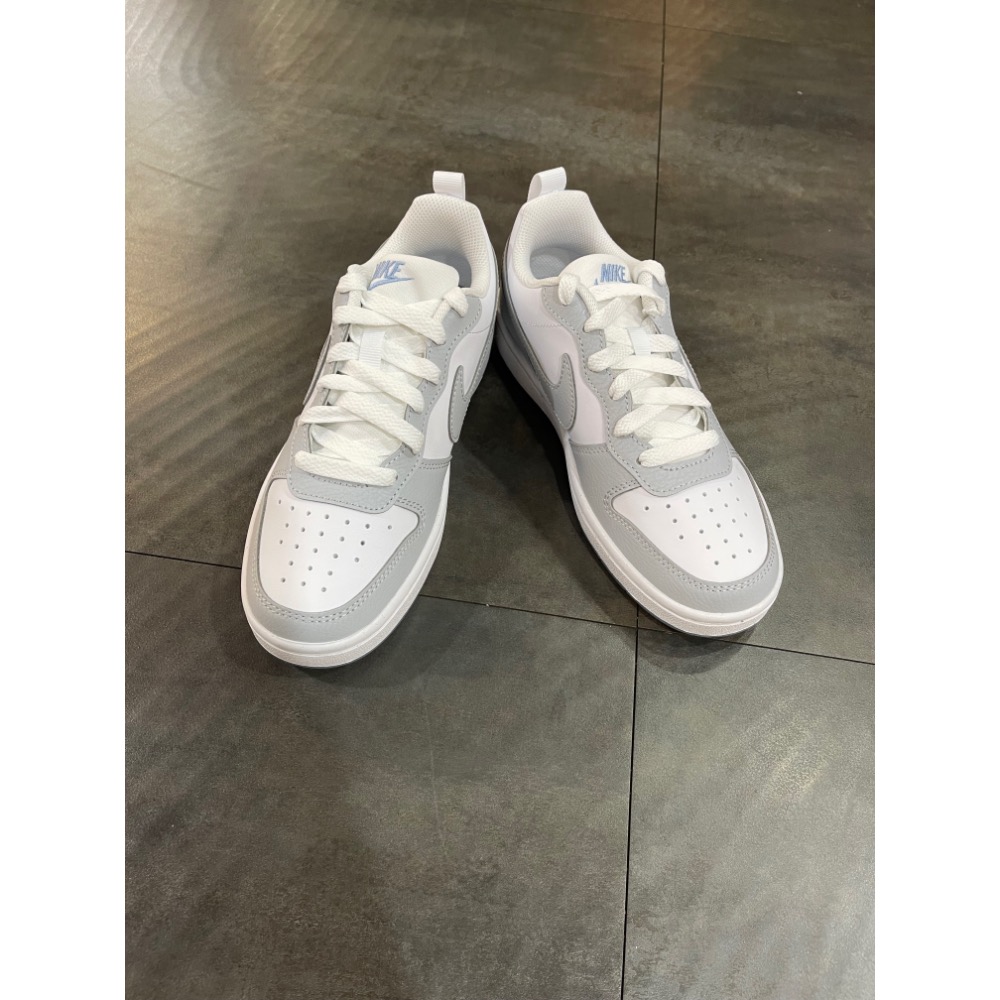 🌹斑馬團🌹Nike Court Borough 運動鞋/大童鞋/女生可穿/潮流/休閒復古/IH4519-100-細節圖2