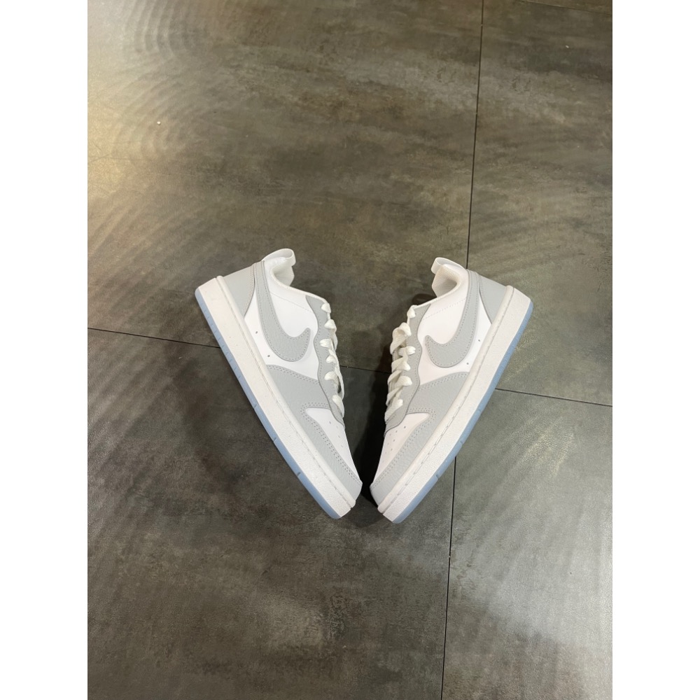 🌹斑馬團🌹Nike Court Borough 運動鞋/大童鞋/女生可穿/潮流/休閒復古/IH4519-100-細節圖5