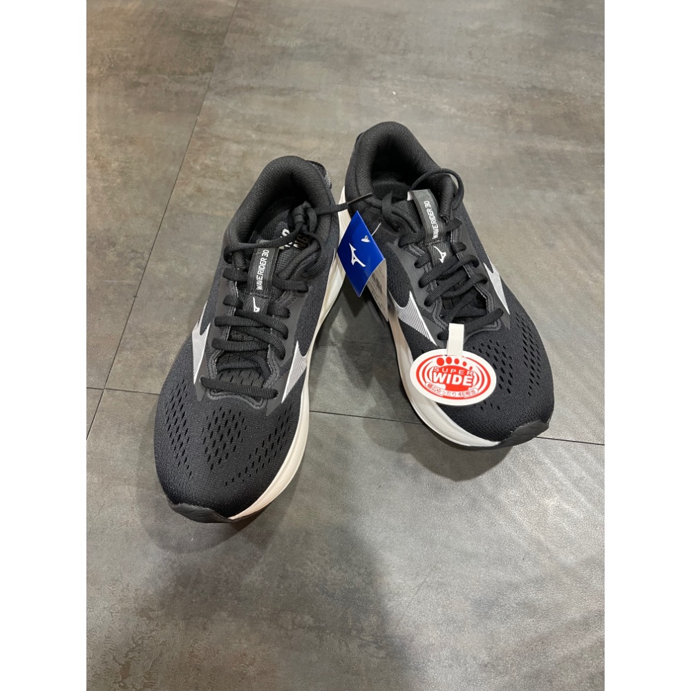 🌹斑馬團🌹Mizuno Wave Rider 30慢跑鞋/男鞋/寬楦頭/舒適/百搭/柔軟/耐磨/J1GU262181-細節圖2