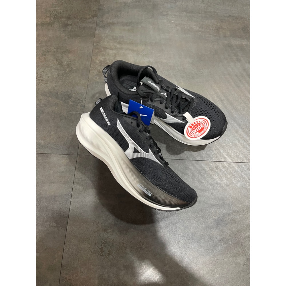 🌹斑馬團🌹Mizuno Wave Rider 30慢跑鞋/男鞋/寬楦頭/舒適/百搭/柔軟/耐磨/J1GU262181-細節圖3