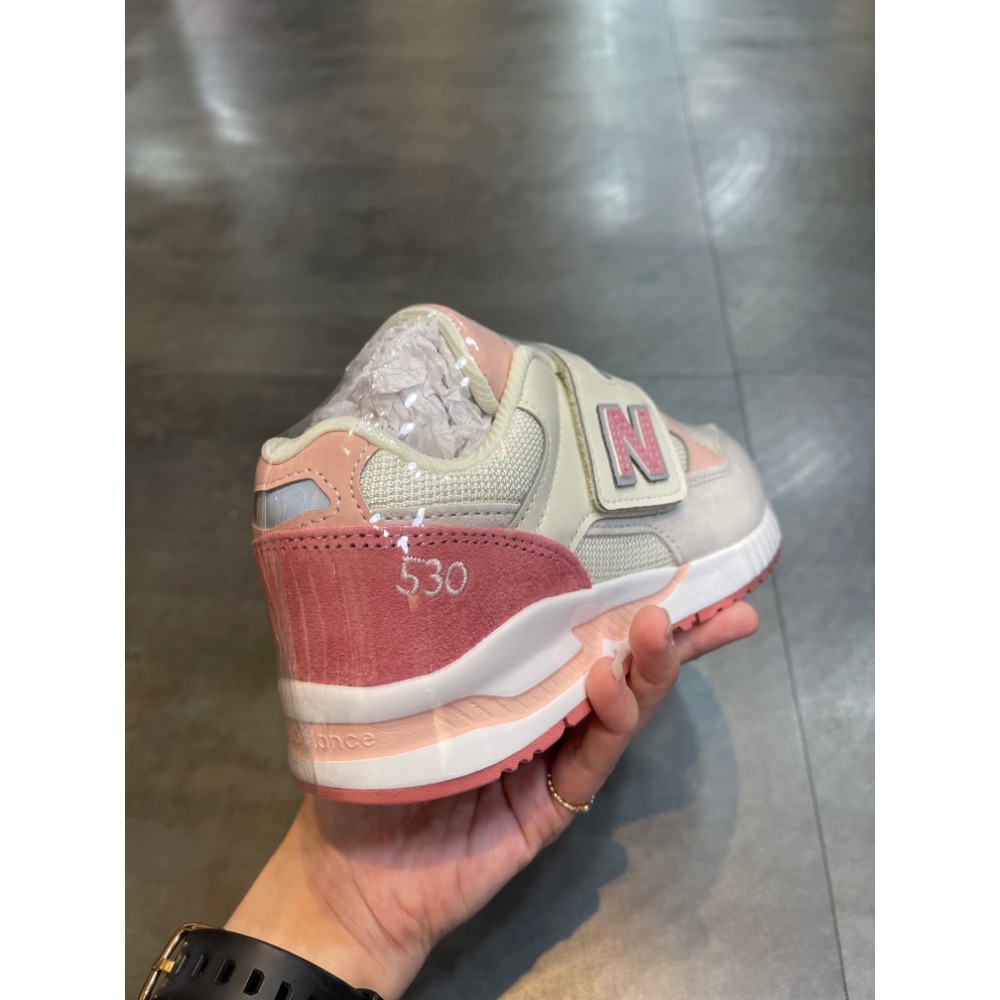 🌹斑馬團🌹Newbalance 530慢跑鞋/中童鞋/童鞋/魔鬼氈/潮流/時尚/方便/舒適/快速出貨/KV530SP-細節圖9