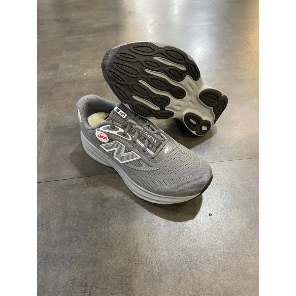 🌹斑馬團🌹Newbalance Goretex 680慢跑鞋/男鞋/2E/柔軟/防水/寬楦頭/無車縫/M680G3-細節圖3