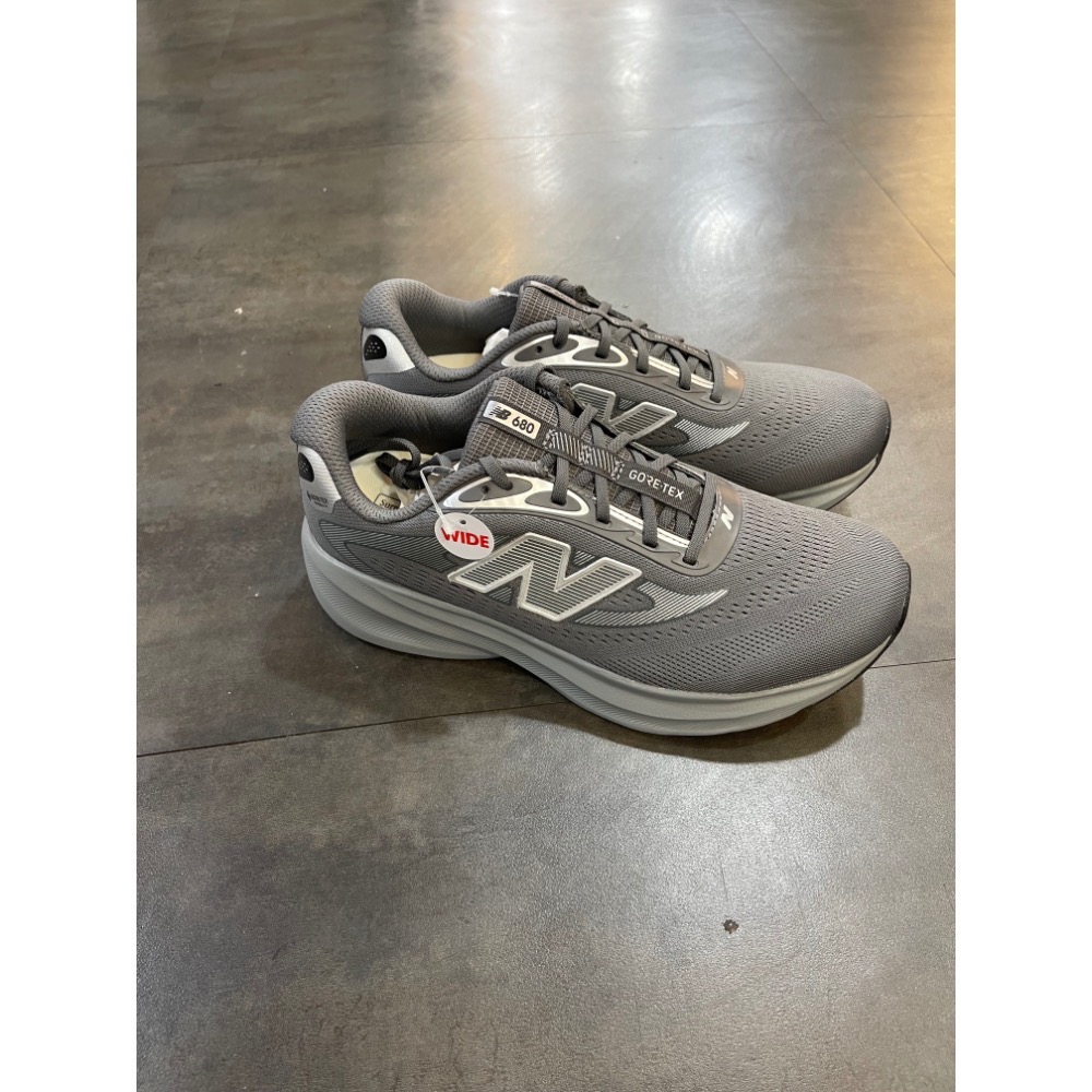 🌹斑馬團🌹Newbalance Goretex 680慢跑鞋/男鞋/2E/柔軟/防水/寬楦頭/無車縫/M680G3-細節圖6