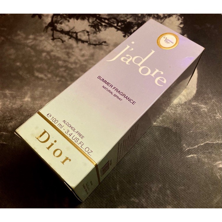 絕版品 2004 舊版 橙淨香氛 限量 Dior 迪奧 J＇Adore 真我 Summer 霧面 夏日 無酒精 香水 原-細節圖2