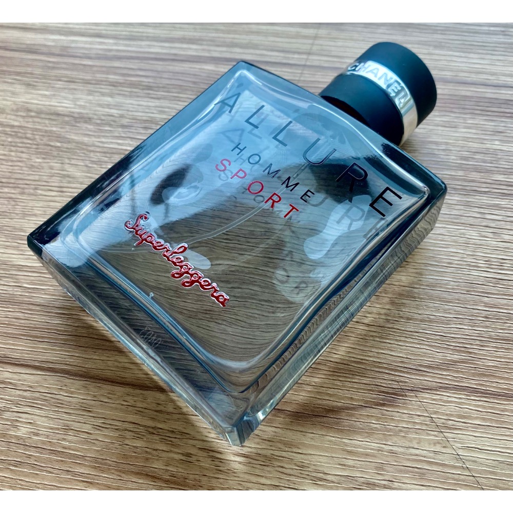 絕版品 CHANEL 香奈兒 ALLURE HOMME SPORT SUPERLEGGERA香水 原廠正貨商品-細節圖3