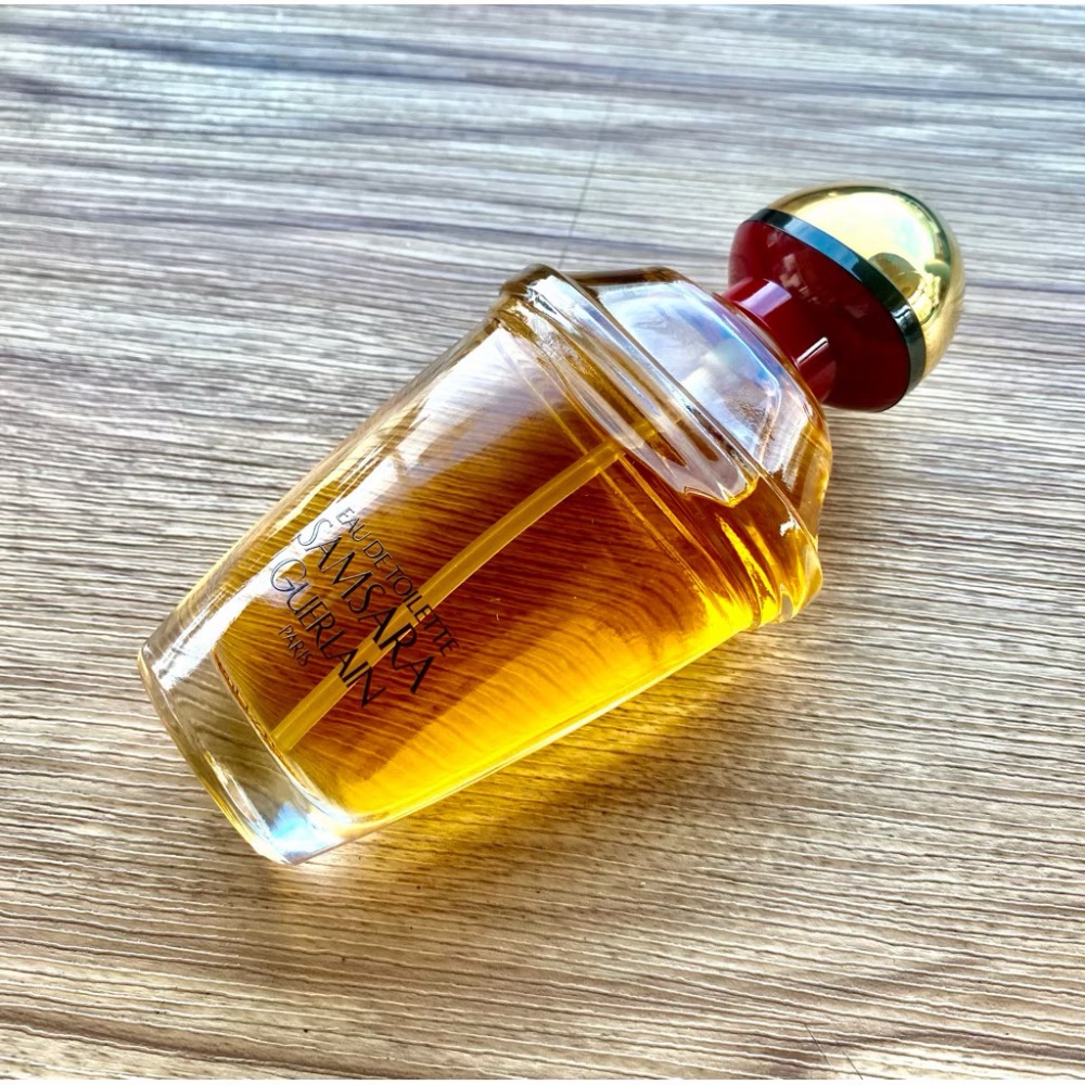 珍稀絕版品 舊版 Guerlain 嬌蘭 Samsara 聖莎拉（輪迴）淡香水 原廠正櫃公司貨-細節圖5