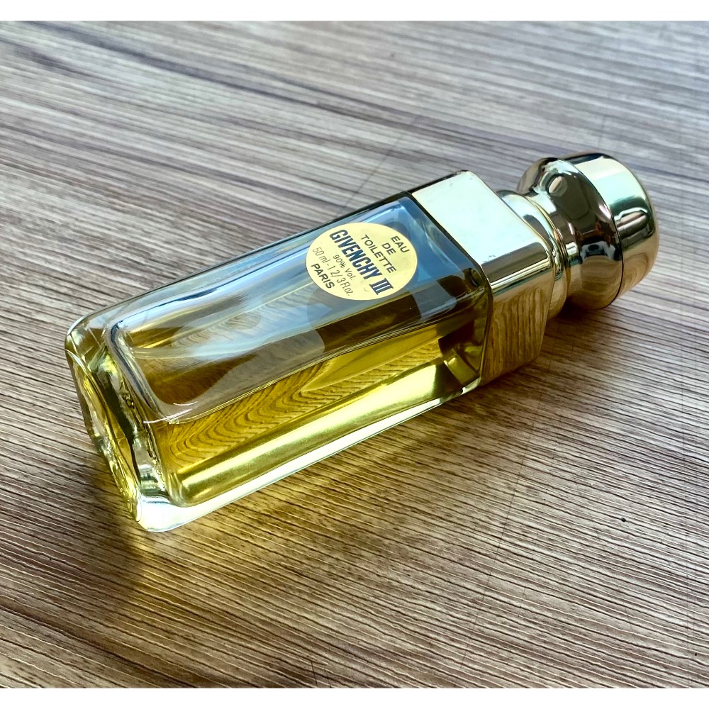 舊版 Vintage GIVENCHY 紀梵希 III 淡香水 EDT 原廠正櫃公司貨-細節圖3