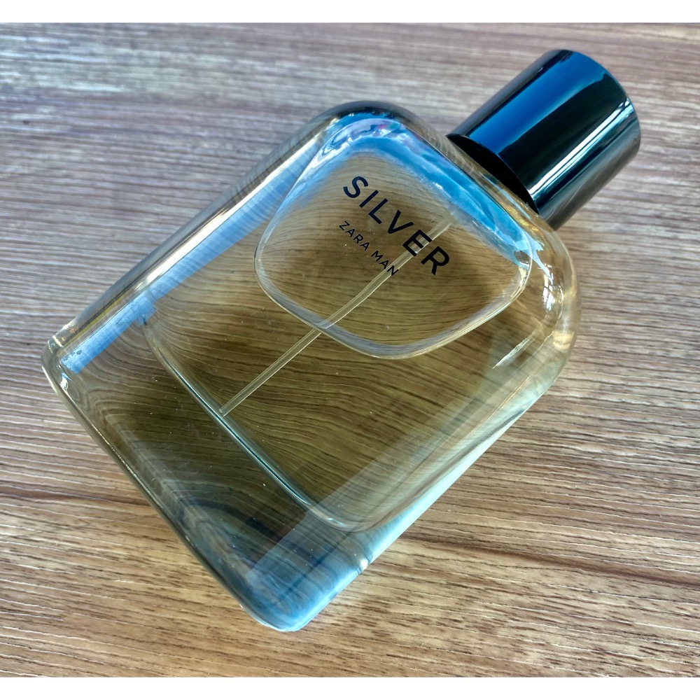 舊版 Zara Silver 銀光 男性 淡香水 原廠公司貨-細節圖3