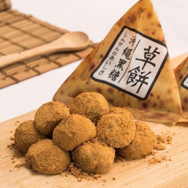 手信坊 黑糖草餅禮盒 綜合草餅禮盒 沖繩黑糖.靜岡抹茶草餅 蕨餅禮盒-細節圖2