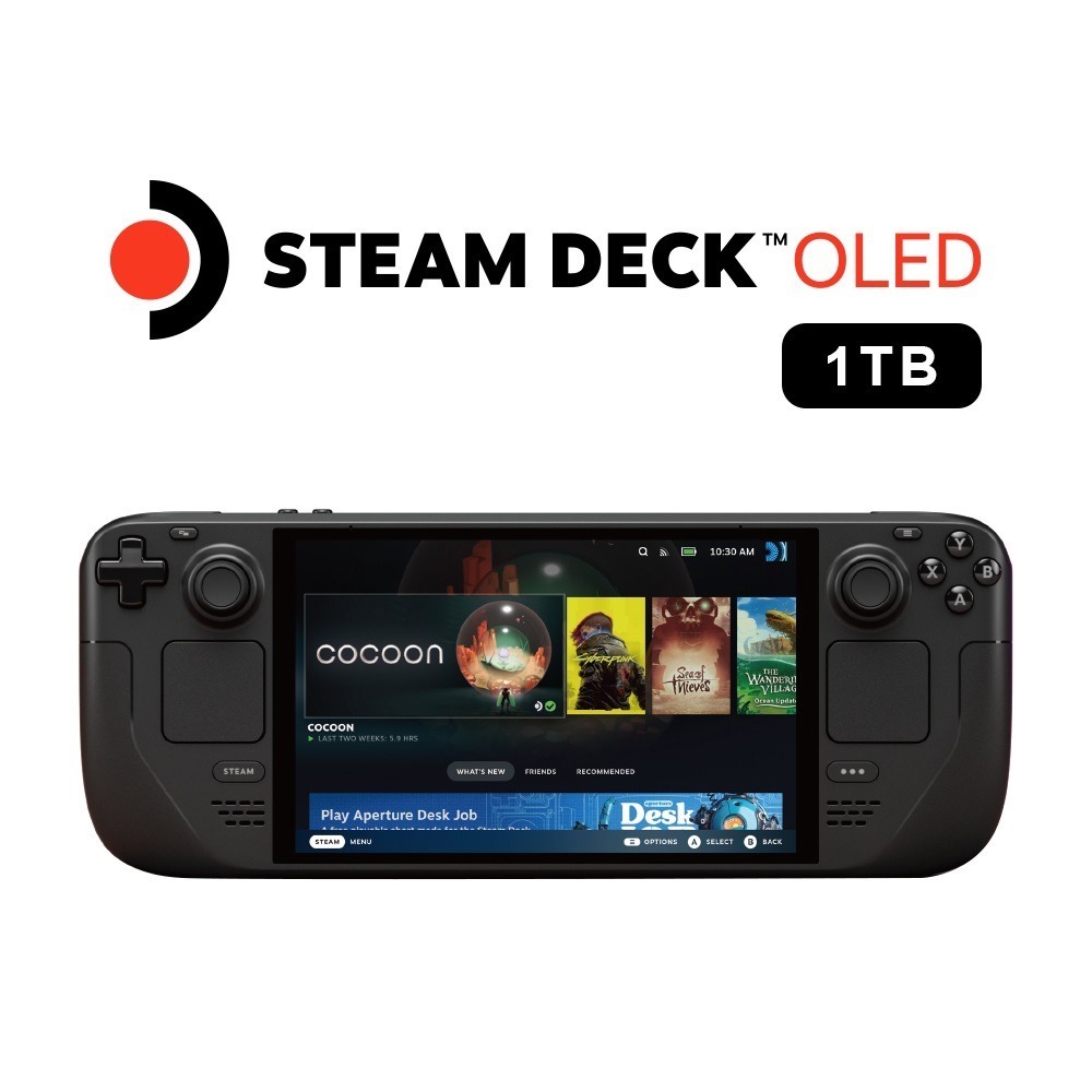 Steam Deck™ OLED  【台灣保固】掌上型遊戲機 512GB 1TB-規格圖7