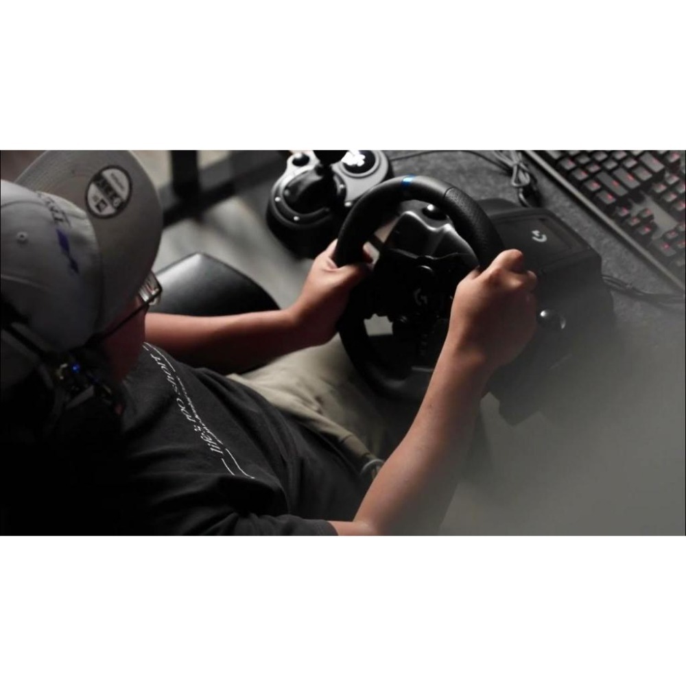 Logitech G G923 賽車方向盤+變速器-細節圖7