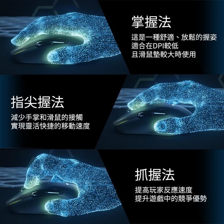 Roccat KONE PRO AIR無線雙模滑鼠-黑-細節圖8