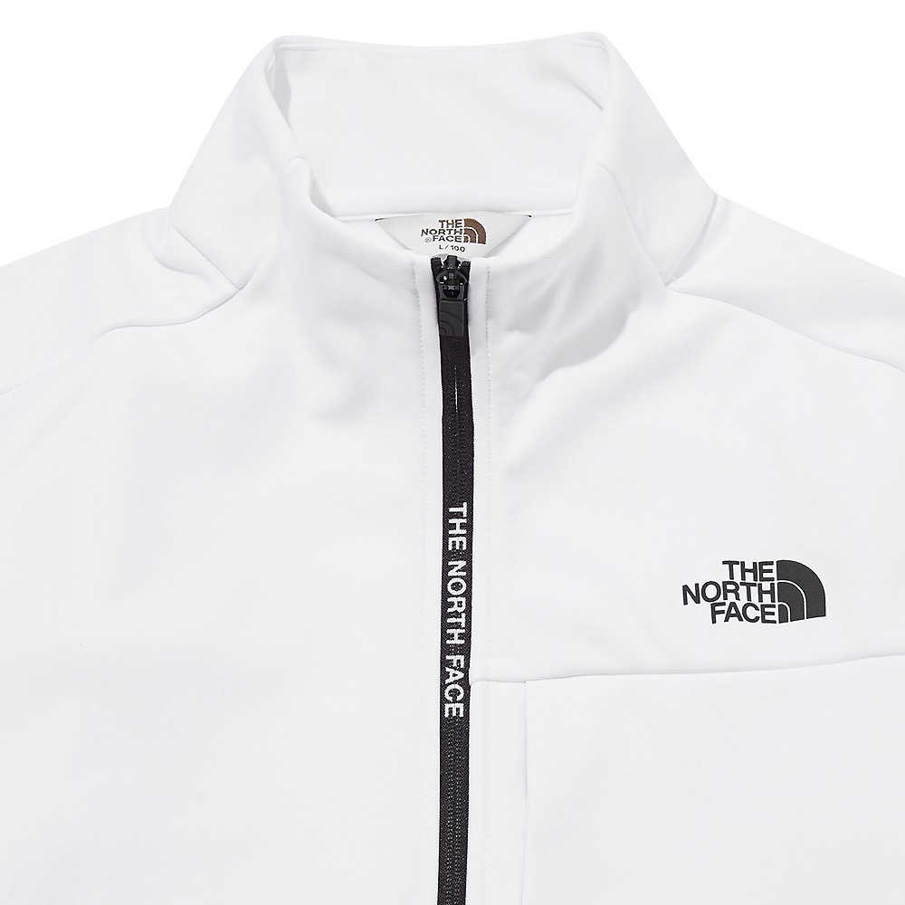 韓國 The north face  ACT MOTION ZIP UP 白外套-細節圖2