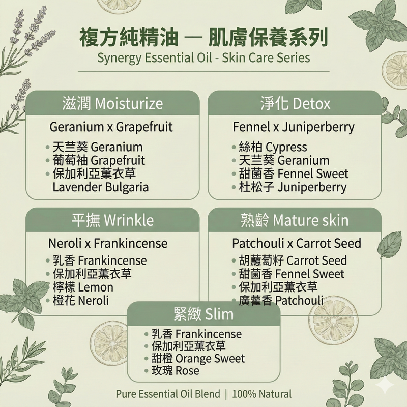 PL 複方純精油【13款】x【10/30ml】。花草堂 Psyche Lane-細節圖4