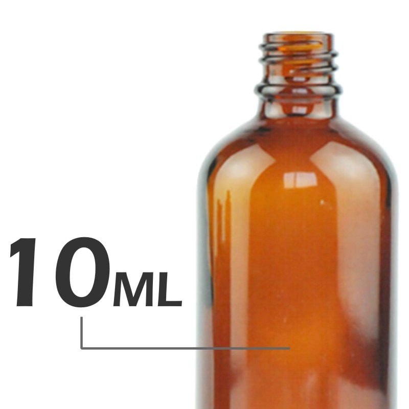 茶色玻璃精油空瓶(含蓋附內滴管)5-100ml。花草堂-規格圖5