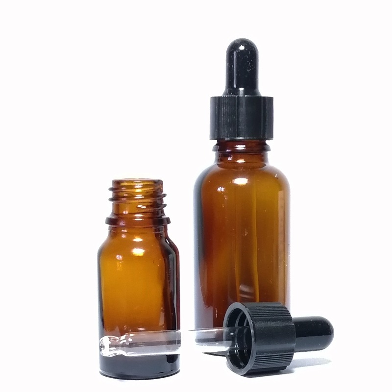 茶色玻璃標準吸管瓶。5-100ml。滴管瓶。花草堂-細節圖2