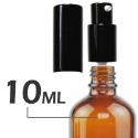 茶色玻璃空壓瓶。5-100ml。黑鋁壓泵頭含蓋。花草堂-規格圖6