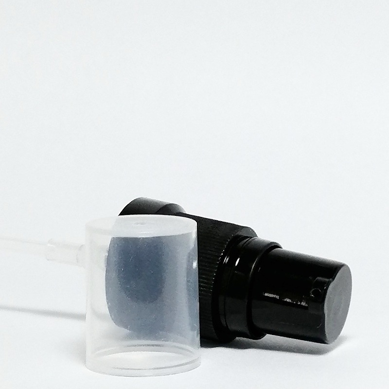 茶色玻璃標準壓瓶。5-100ml。按壓泵頭含蓋。花草堂-細節圖5