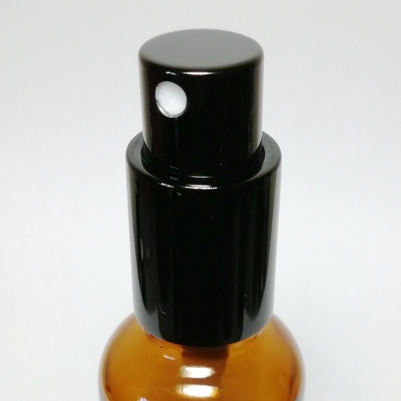 茶色玻璃空噴瓶。5-100ml。黑鋁噴霧頭含蓋。花草堂-細節圖4