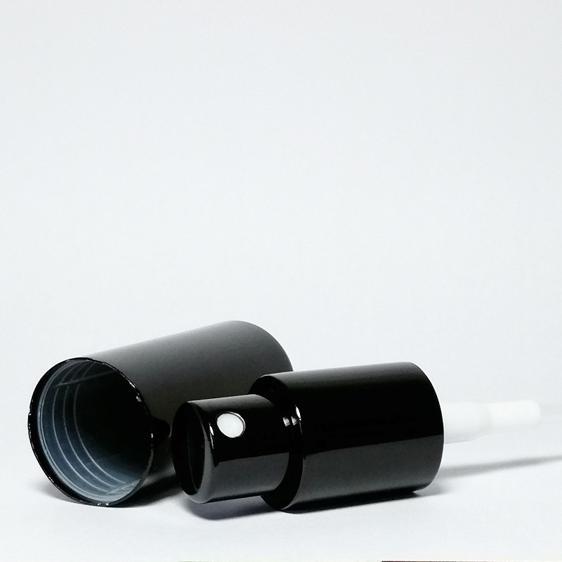 茶色玻璃空噴瓶。5-100ml。黑鋁噴霧頭含蓋。花草堂-細節圖5