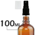 茶色玻璃標準噴瓶。5-100ml。按壓噴霧頭含蓋。花草堂-規格圖7
