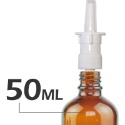 茶色玻璃標準鼻噴瓶。5-100ml。上噴頭含蓋。花草堂-規格圖6