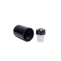 茶色玻璃滾珠空瓶。5-100ml。標準黑蓋+不鏽鋼滾珠頭。花草堂-規格圖6