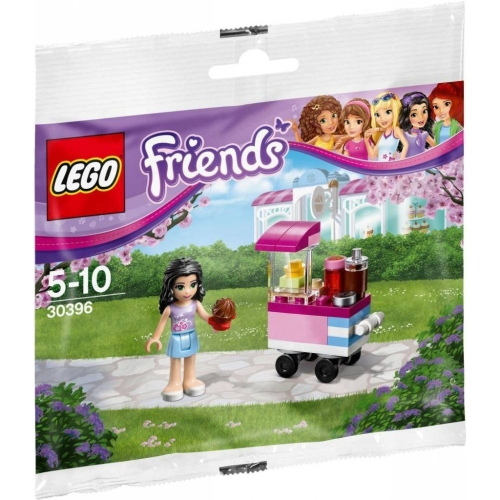 ⋐HJ㍿⋑ 全新現貨 樂高 LEGO 30396 polybag friends 好朋友系列 艾瑪杯子蛋糕餐車 Emma