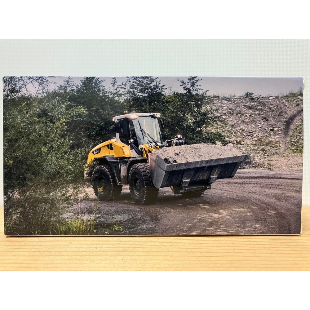 ⋐HJ㍿⋑ 德國Conrad Liebherr L546 Wheel Loader 鏟裝推土機 1/50 微型合金車模型-細節圖8