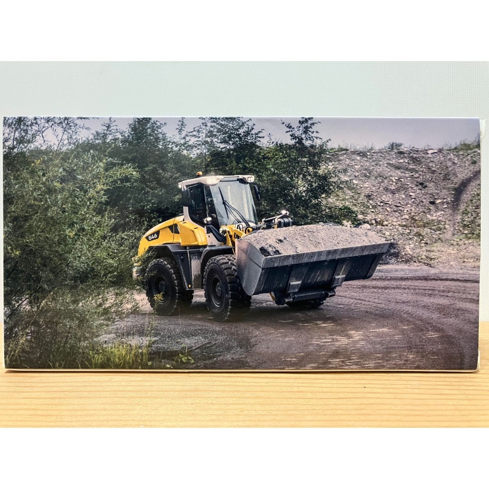 ⋐HJ㍿⋑ 德國Conrad Liebherr L546 Wheel Loader 鏟裝推土機 1/50 微型合金車模型-細節圖9