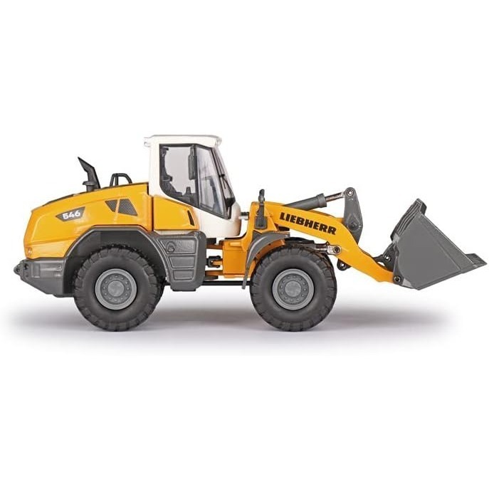 ⋐HJ㍿⋑ 德國Conrad Liebherr L546 Wheel Loader 鏟裝推土機 1/50 微型合金車模型-細節圖5