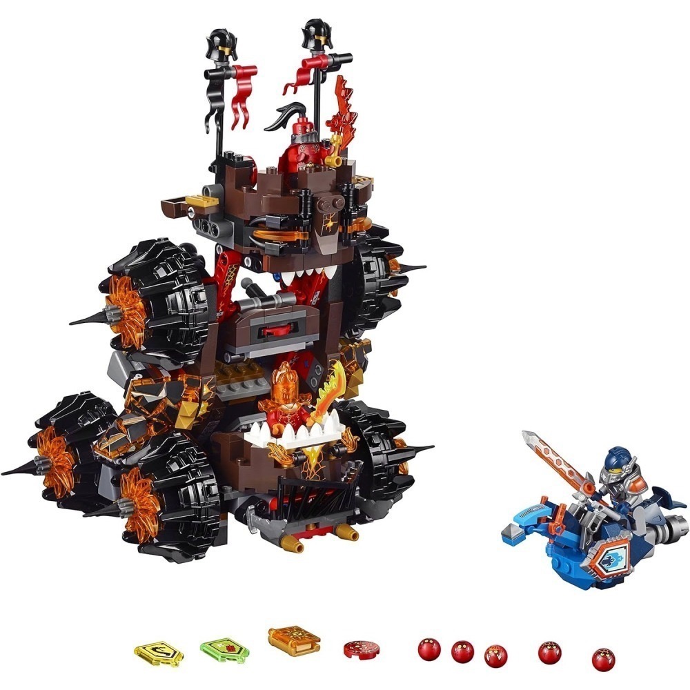 ⋐HJ㍿⋑ 全新現貨 樂高 LEGO 70321 NEXO KNIGHTS 未來騎士團系列 曼格瑪將軍的末日攻城車-細節圖5