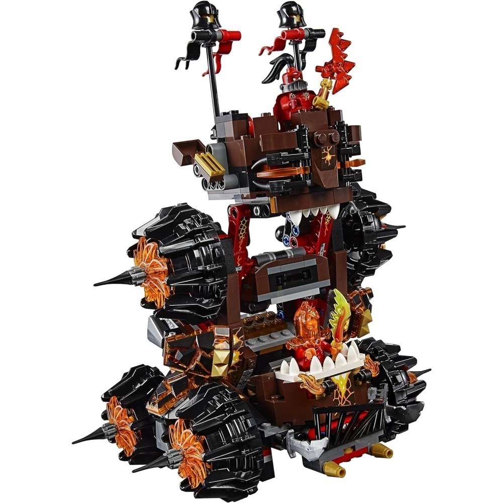 ⋐HJ㍿⋑ 全新現貨 樂高 LEGO 70321 NEXO KNIGHTS 未來騎士團系列 曼格瑪將軍的末日攻城車-細節圖9