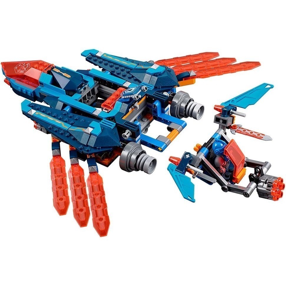 ⋐HJ㍿⋑ 全新現貨 樂高 LEGO 70351 NEXO KNIGHTS 未來騎士團系列 克雷的神鷹連發戰鬥機-細節圖6