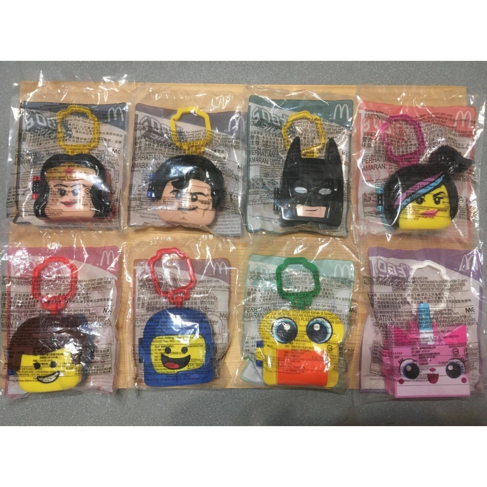 ⋐HJ㍿⋑麥當勞 McDonald＇s 兒童餐玩具 2019年 樂高玩電影2 The Lego Movie 2 全套8款-細節圖2