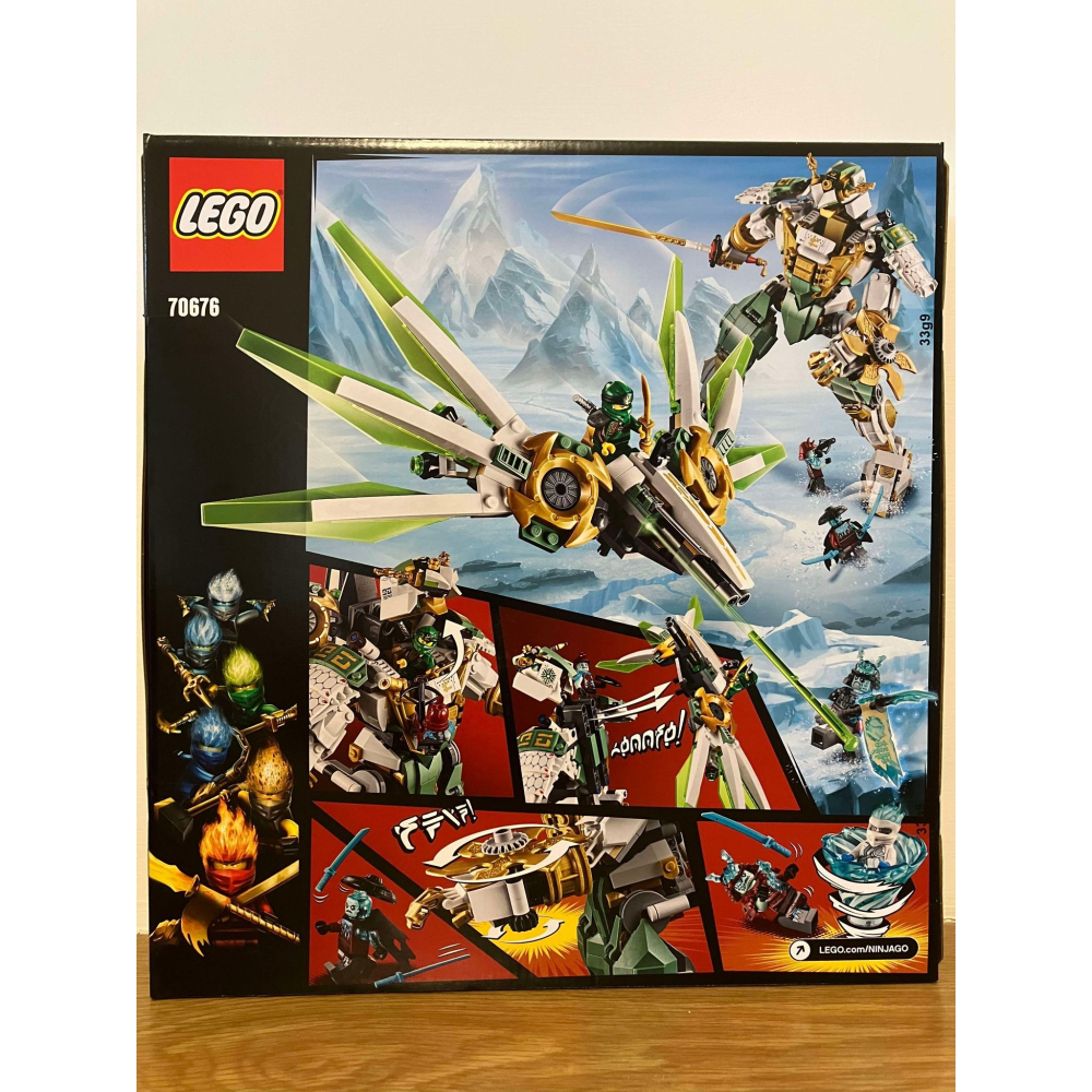 ⋐HJ㍿⋑ 全新現貨 樂高 LEGO 70676 NINJAGO 旋風忍者系列 勞埃德的鈦機械人-細節圖2