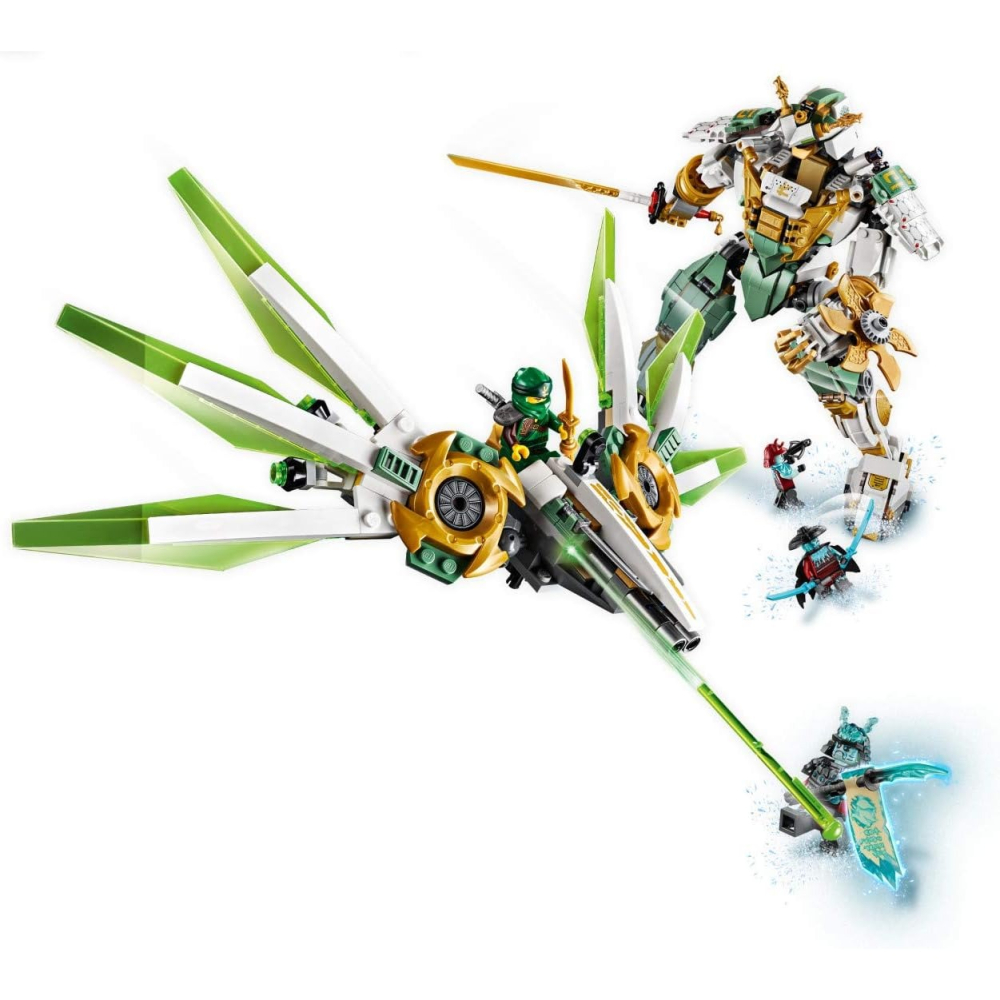 ⋐HJ㍿⋑ 全新現貨 樂高 LEGO 70676 NINJAGO 旋風忍者系列 勞埃德的鈦機械人-細節圖6