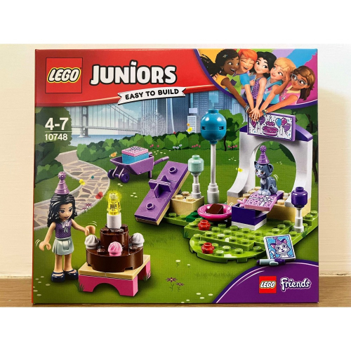 ⋐HJ㍿⋑ 全新現貨 樂高 LEGO 10748 Juniors friends 好朋友系列 艾瑪的寵物派對 Emma