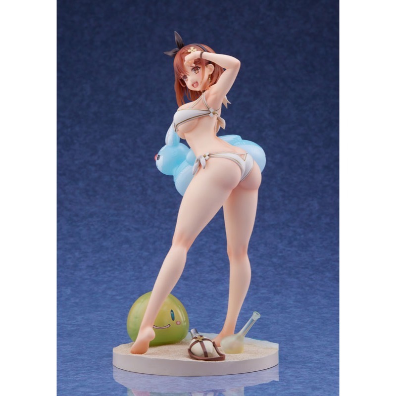 ⋐HJ㍿⋑ 全新現貨【特典版】Spiritale 萊莎的鍊金工房2 萊莎 白色泳裝ver. 1/6 PVC 代理版-細節圖4