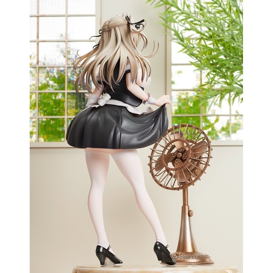 ⋐HJ㍿⋑ 全新現貨【特典版】Native saitom原創角色 Elle 艾爾 女僕 電風扇 1/5 PVC 日版-細節圖9