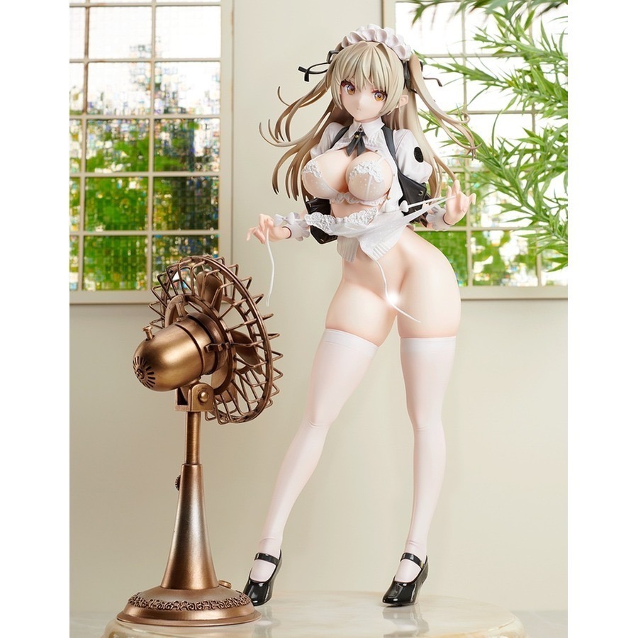 ⋐HJ㍿⋑ 全新現貨【特典版】Native saitom原創角色 Elle 艾爾 女僕 電風扇 1/5 PVC 日版-細節圖10