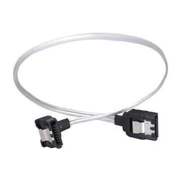 ⋐HJ㍿⋑ 全新現貨 Amphenol 安費諾 SATA3連接線 雙鐵扣 1彎1直 L頭(35CM/180度-正90度)-細節圖4