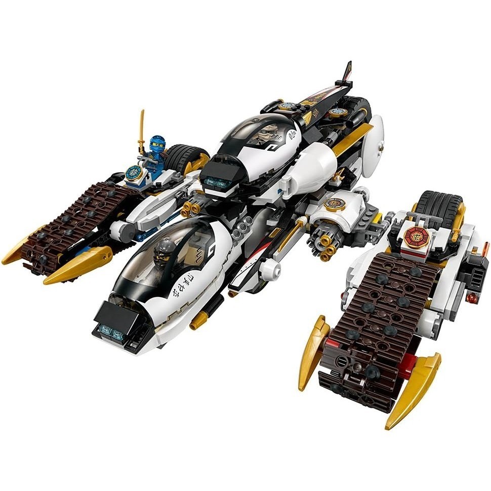 ⋐HJ㍿⋑ 全新現貨 樂高 LEGO 70595 NINJAGO 旋風忍者系列 進化隱形追擊車 忍者四合一變形戰車-細節圖4