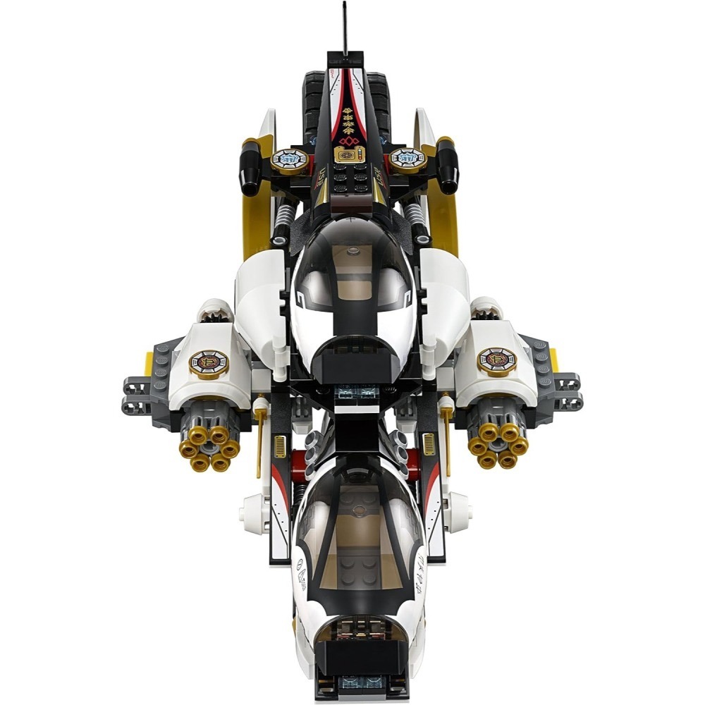 ⋐HJ㍿⋑ 全新現貨 樂高 LEGO 70595 NINJAGO 旋風忍者系列 進化隱形追擊車 忍者四合一變形戰車-細節圖7