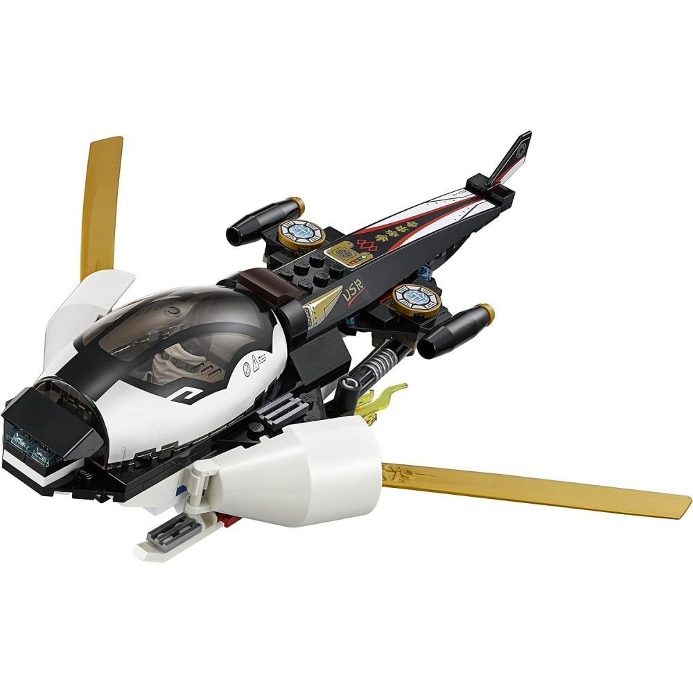 ⋐HJ㍿⋑ 全新現貨 樂高 LEGO 70595 NINJAGO 旋風忍者系列 進化隱形追擊車 忍者四合一變形戰車-細節圖8