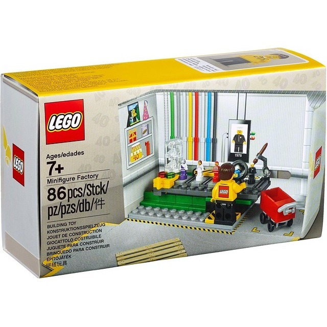 ⋐HJ㍿⋑ 全新現貨 樂高 LEGO 5005358 樂高人偶40週年 小人偶工廠 Minifigure Factory-細節圖3